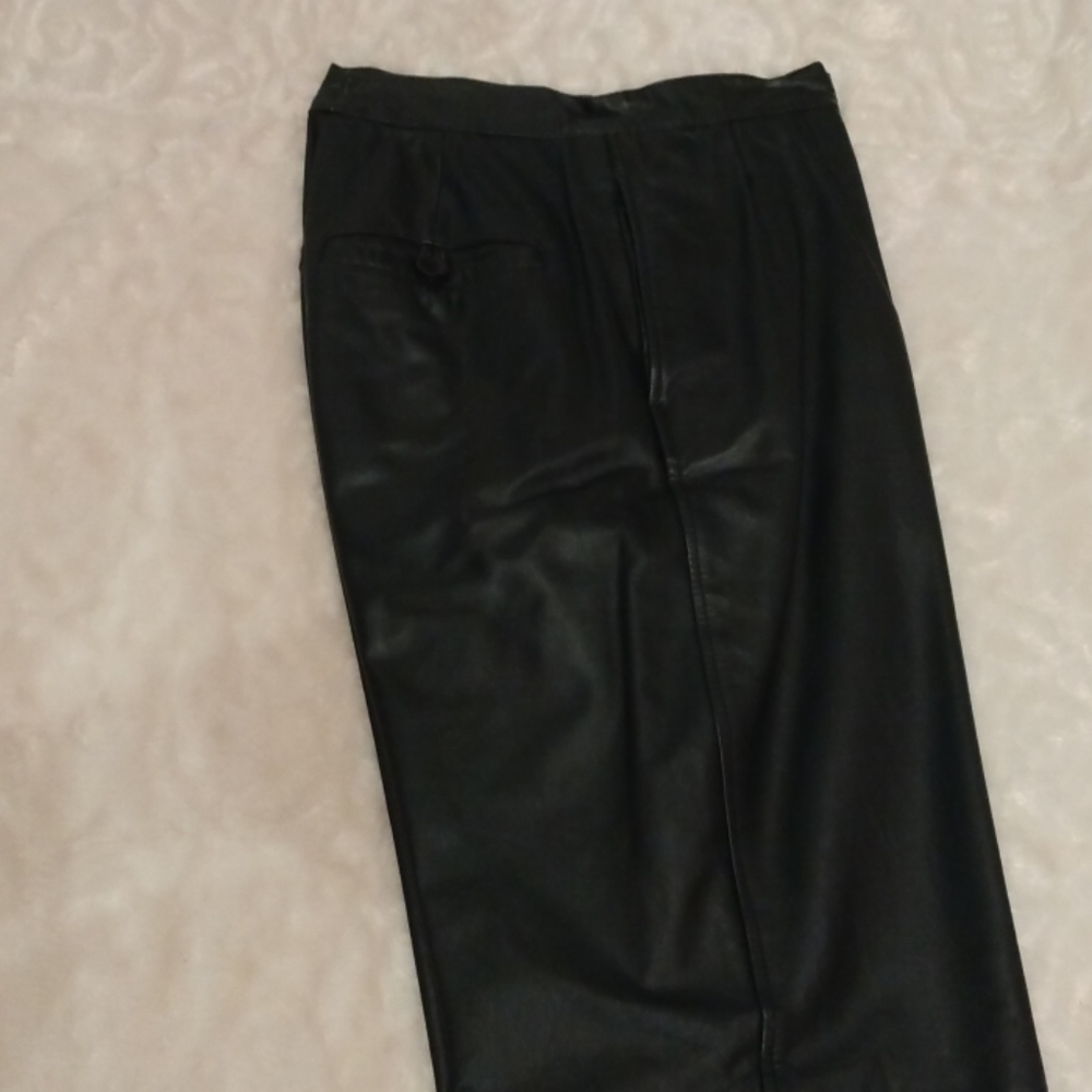 Leather pants